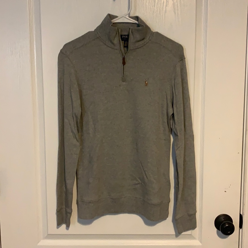 Polo Ralph Lauren 3/4 zip boys size L 14-16